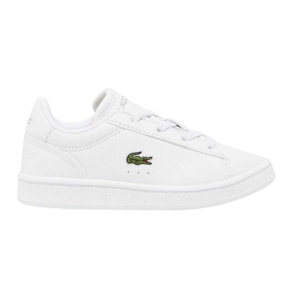 Lacoste Childrens/Kids Carnaby Set Embroidered Logo Sneakers / White